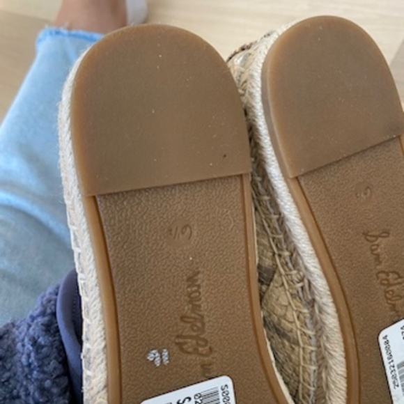 Sam Edelman Snake Print Slip On - Picture 4 of 5